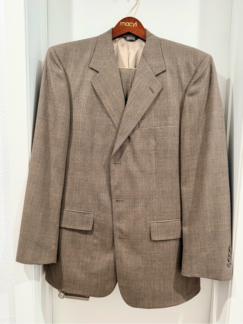 Vintage Bill Blass single-breasted two-piece suit